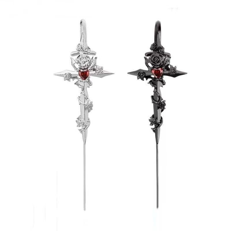 Nyxmere™ Rose Earrings