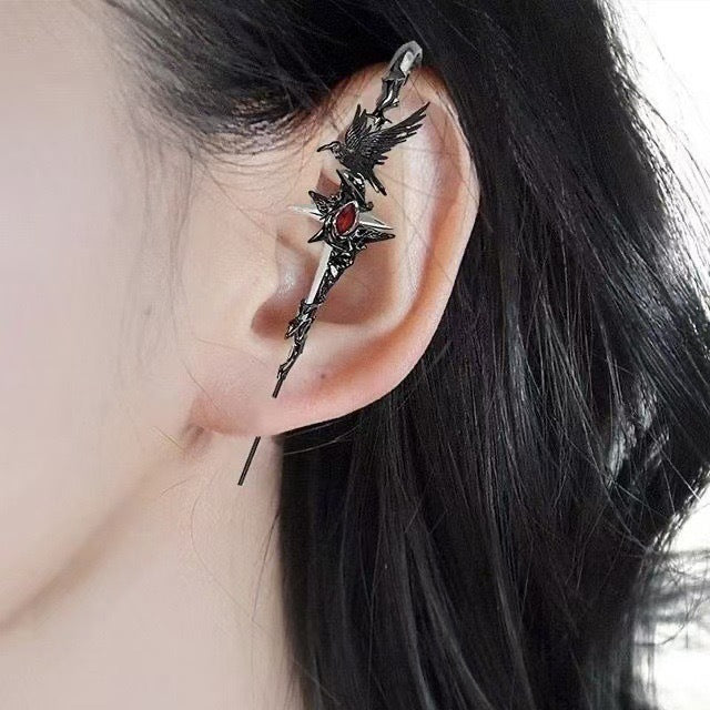 Nyxmere™ Crow Earrings
